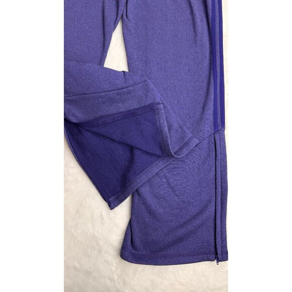 NWT Adidas Womens Climawarm Purple Athletic Pants Medium Straigth Leg - Picture 8 of 12